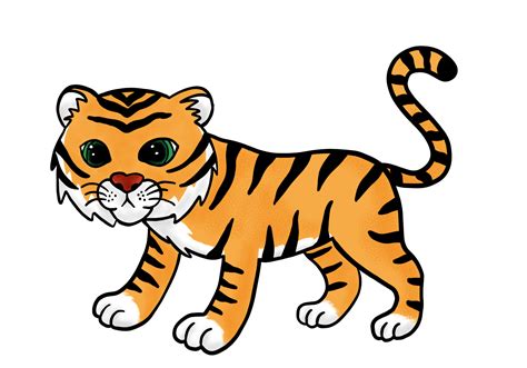 卡通老虎畫法|中国画老虎，简单易学适合儿童和初学者 How to draw a tiger,。